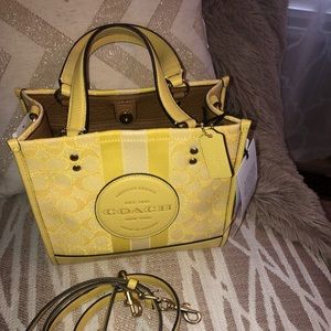 Coach Dempsey Field Tote 22